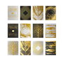 Wallity Colección Unknown Cuadros Decorativos MDF 12 Piezas